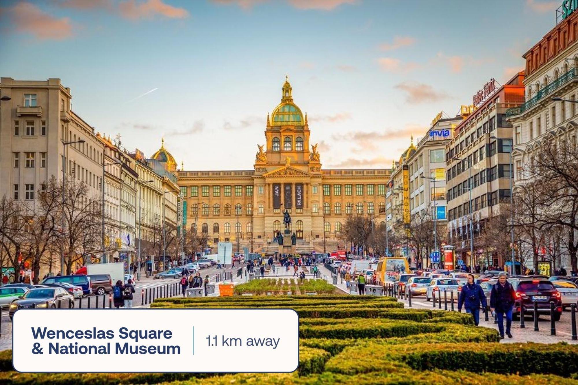 Turnkey I Republic Square Apartments Prag Exterior foto